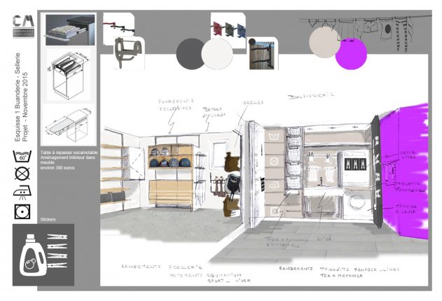 Ça alors..  47+  Vérités sur  Amenagement Buanderie Photos Plans: La préparation de la pièce.